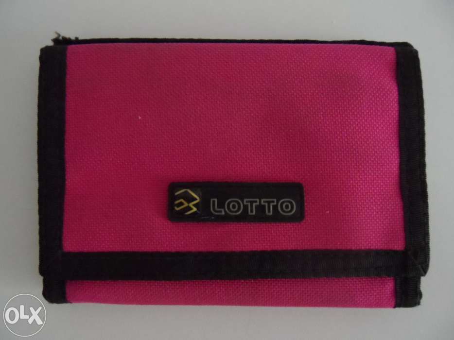 Carteira da marca LOTTO NOVA!
