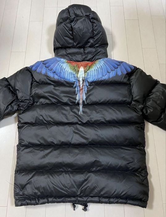 Пуховик marcelo burlon
