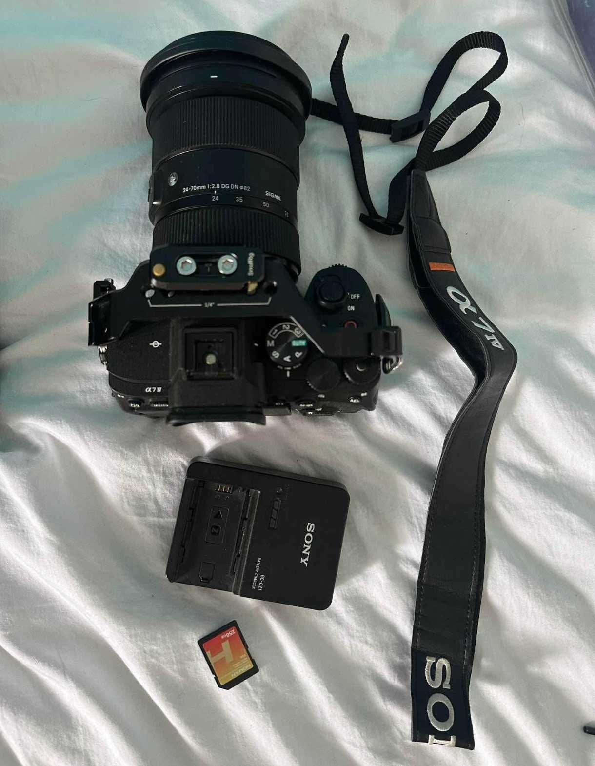 Câmera Sony a7 iv