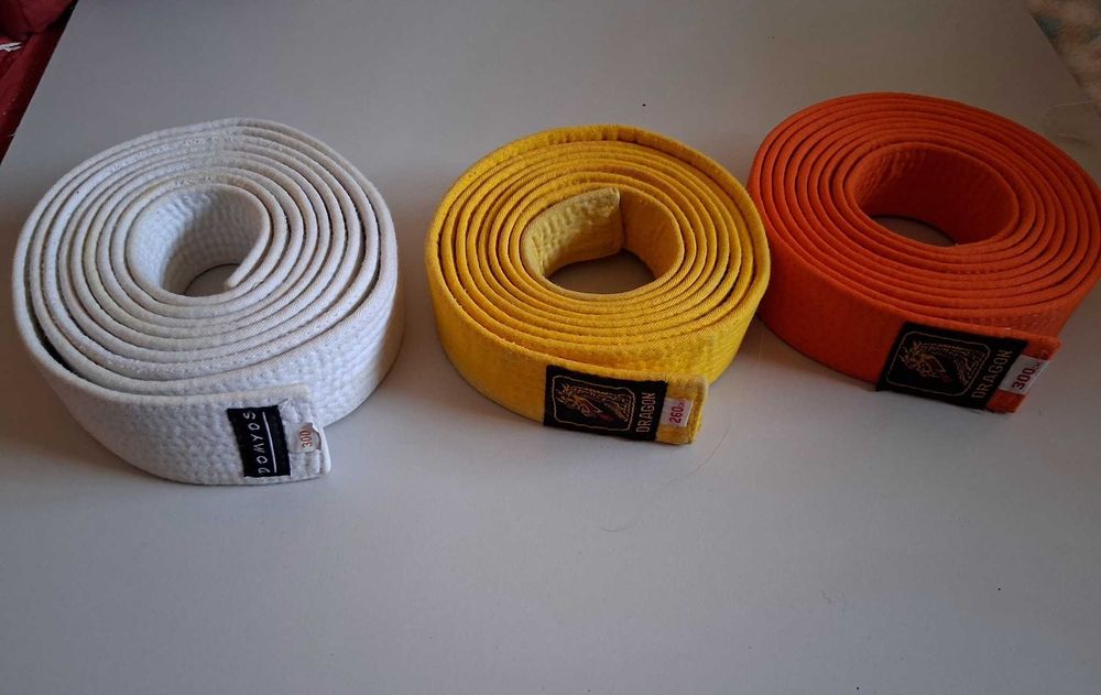 Cintos para Artes Marciais - DRAGON e DOMYOS