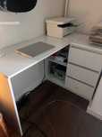 Biurko białe, ikea