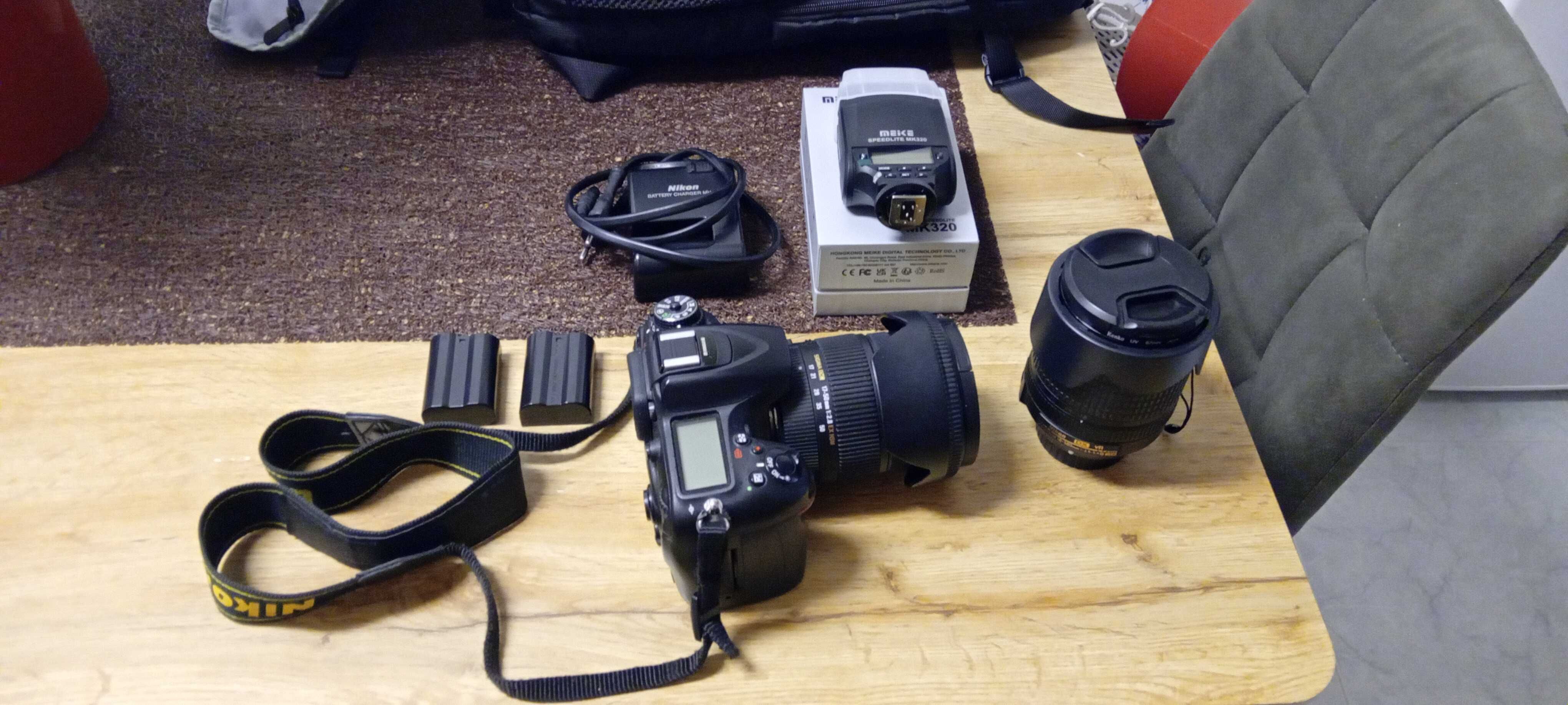 Nikon D7100 imaculada com 26914 disparos,  2 lentes e flash externo