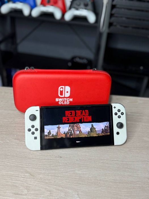 Nintendo Switch OLED портативна ігрова приставка від нінтендо!