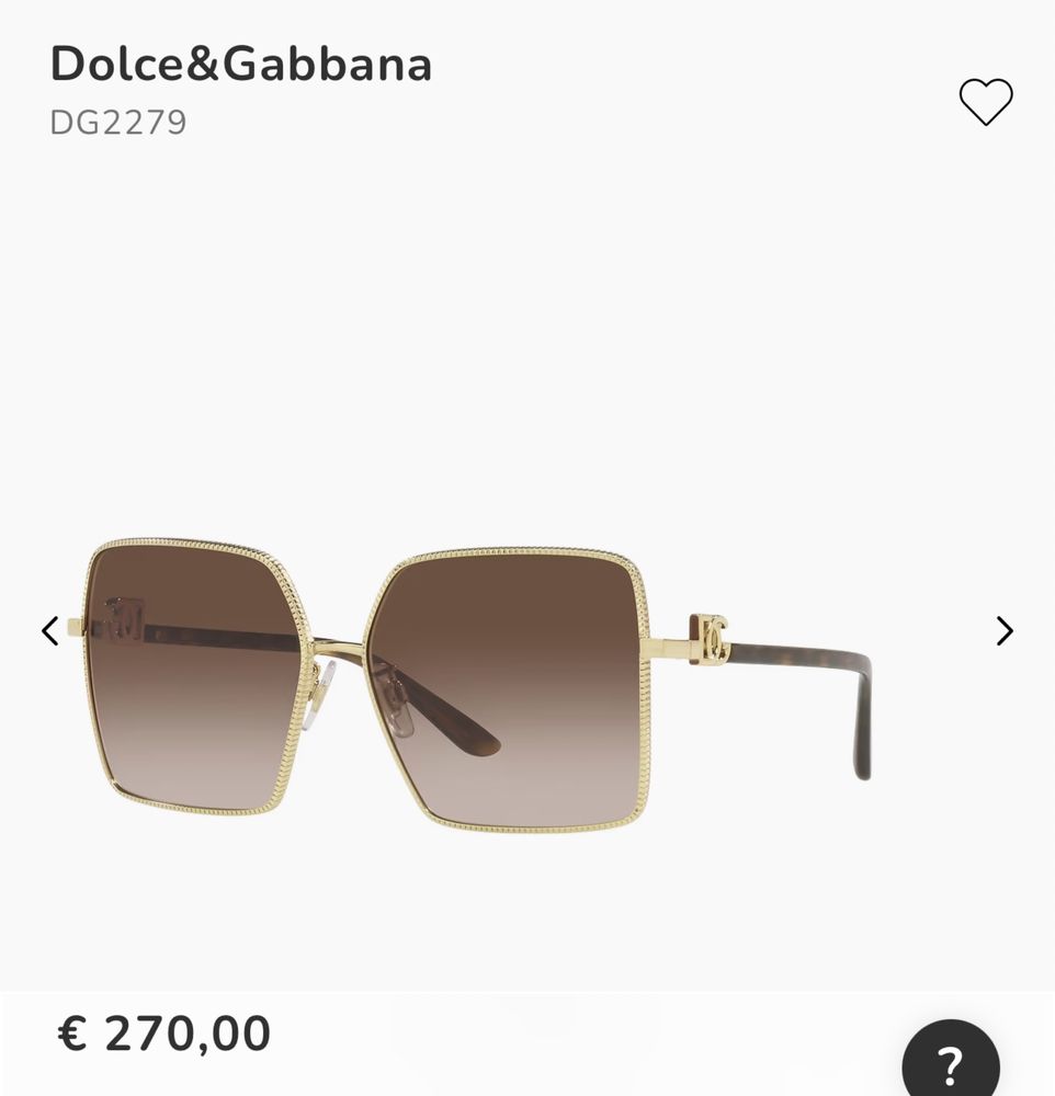 Dolce Gabbana окуляри оригінал
