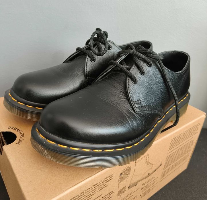 Dr. Martens 1461 Black Virginia czarne - r. 40