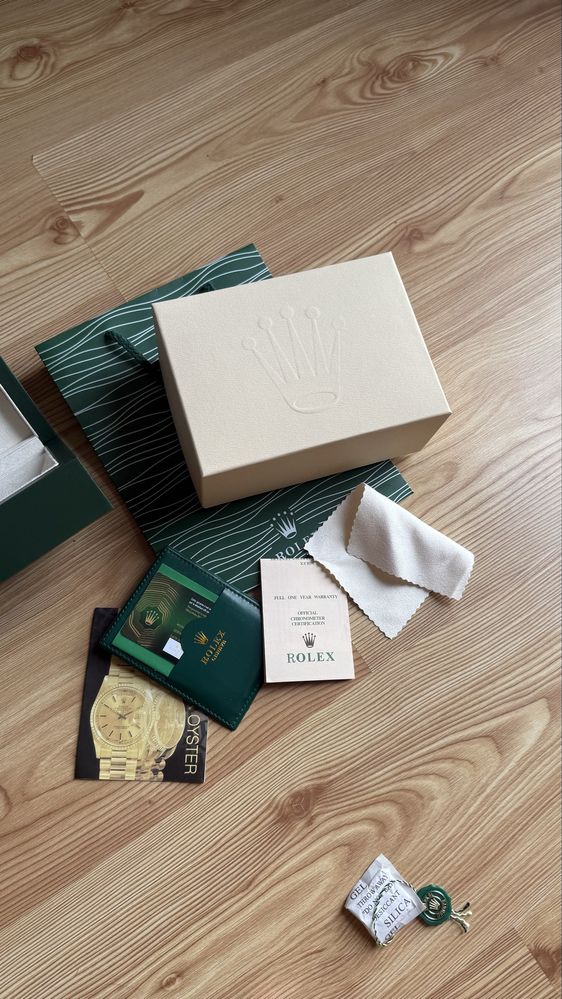 Rolex datejust oyster perpetual 36mm + box i dokumenty zegarek na reke