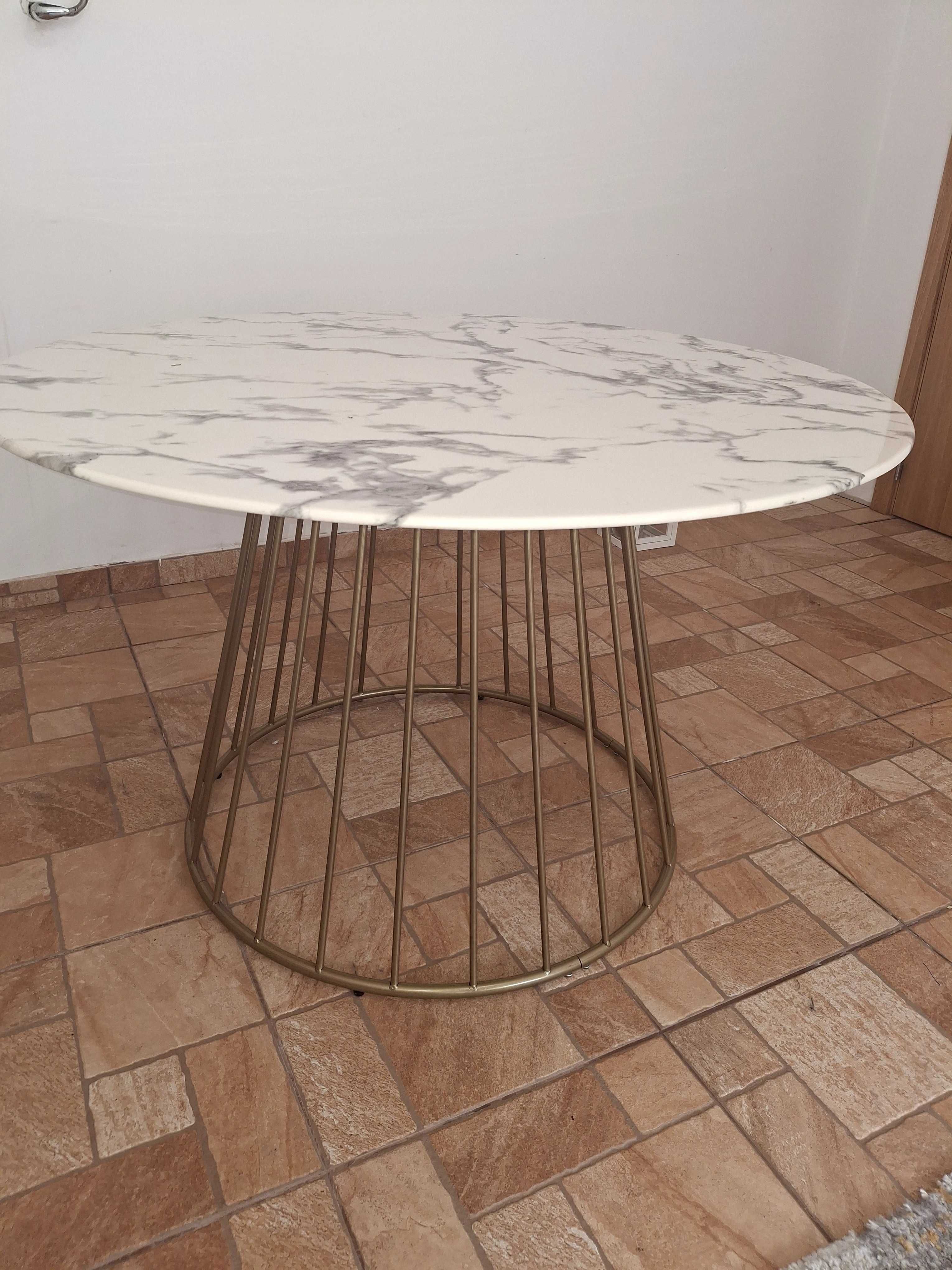 Mesa de jantar  padrao marmore