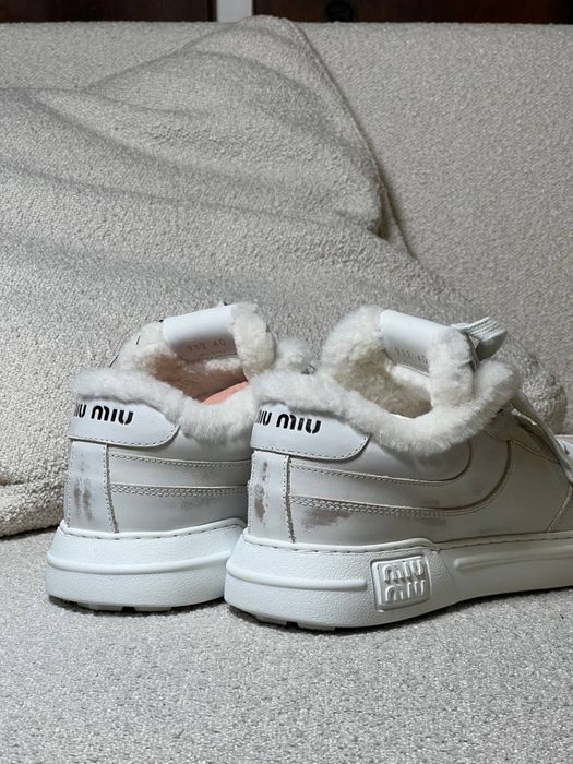 Кросівки з зутром MiuMiu! Розмір 39-40! Нова колекція! Повне пакування