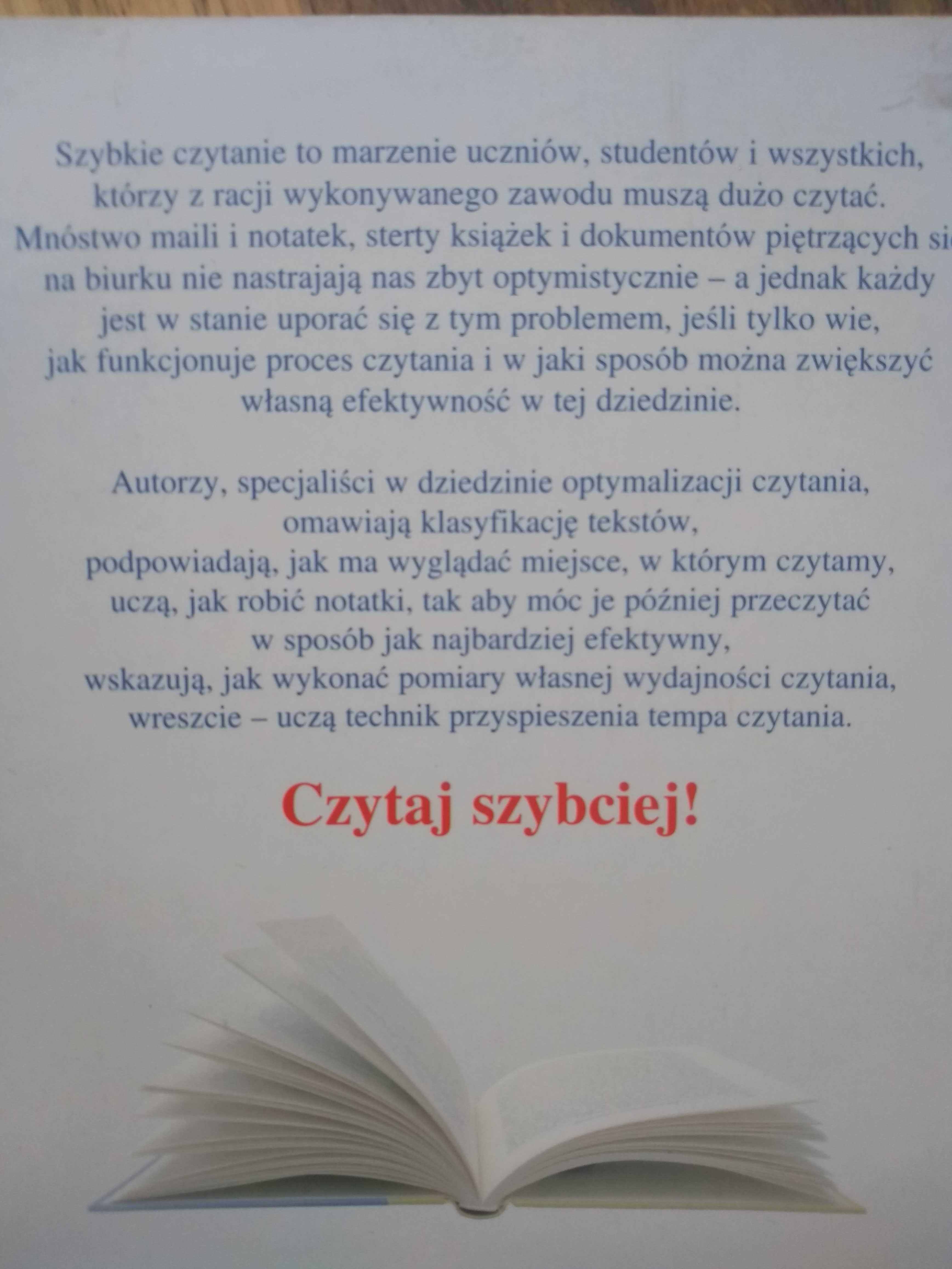 Książka Techniki szybkiego czytania