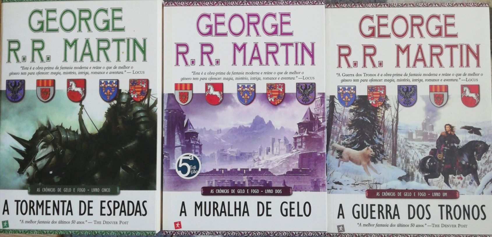 Livros A guerra dos Tronos