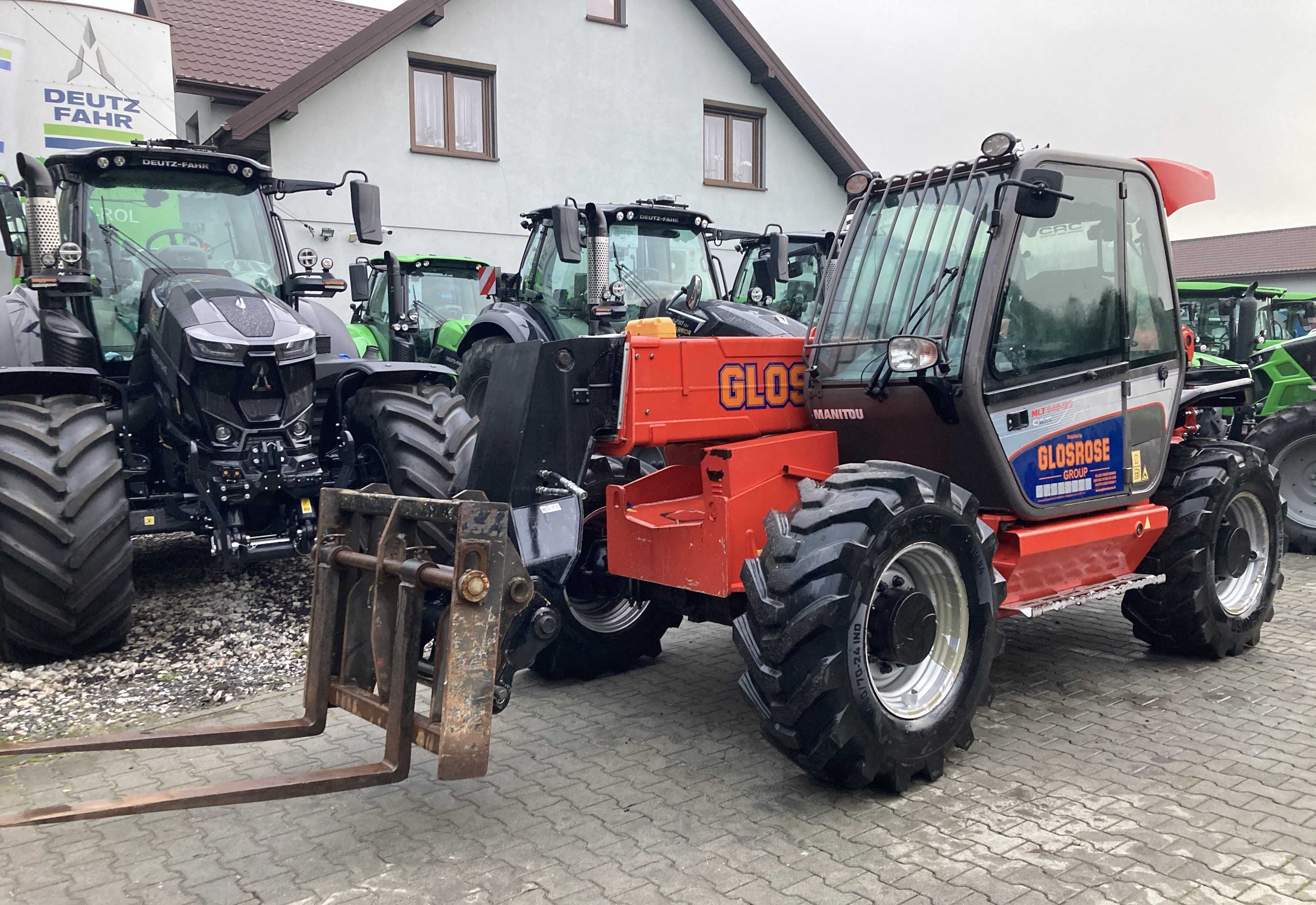 Ładowarka teleskopowa Manitou MLT 845 ELITE, faktura VAT