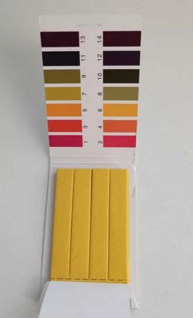 Лакмусовая бумага (pH тест) 
для определения кислотности и щелочности