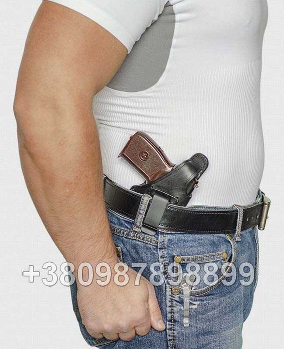 Оперативная кобура для ПМ кожаная кобура скрытого ношения ПМ и Форт-17