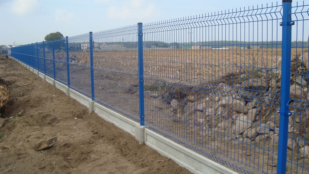 Ogrodzenia panelowe 3D H=1,5m, podmurówka, bramy, furtki