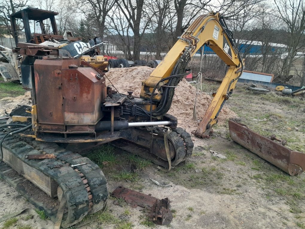 CAT 305, caterpillar cała na części, ramię, łyżka