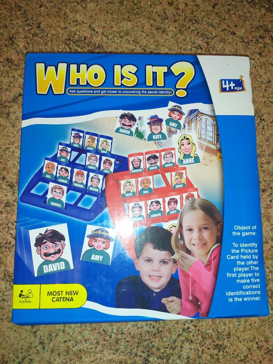 Настільна гра Хто є хто для дітей 4+