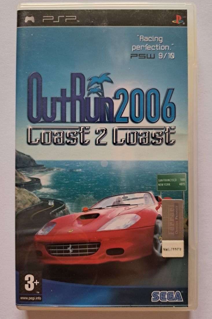 Outrun 2006 Coast to Coast PSP Playstation Portable 3xA