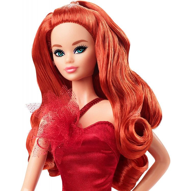 Лялька Барбі колекційна Святкова Barbie Signature 2022 Holiday Red