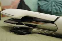 Prancha de cabelo 2-em-1 GHD Duet Style Branco