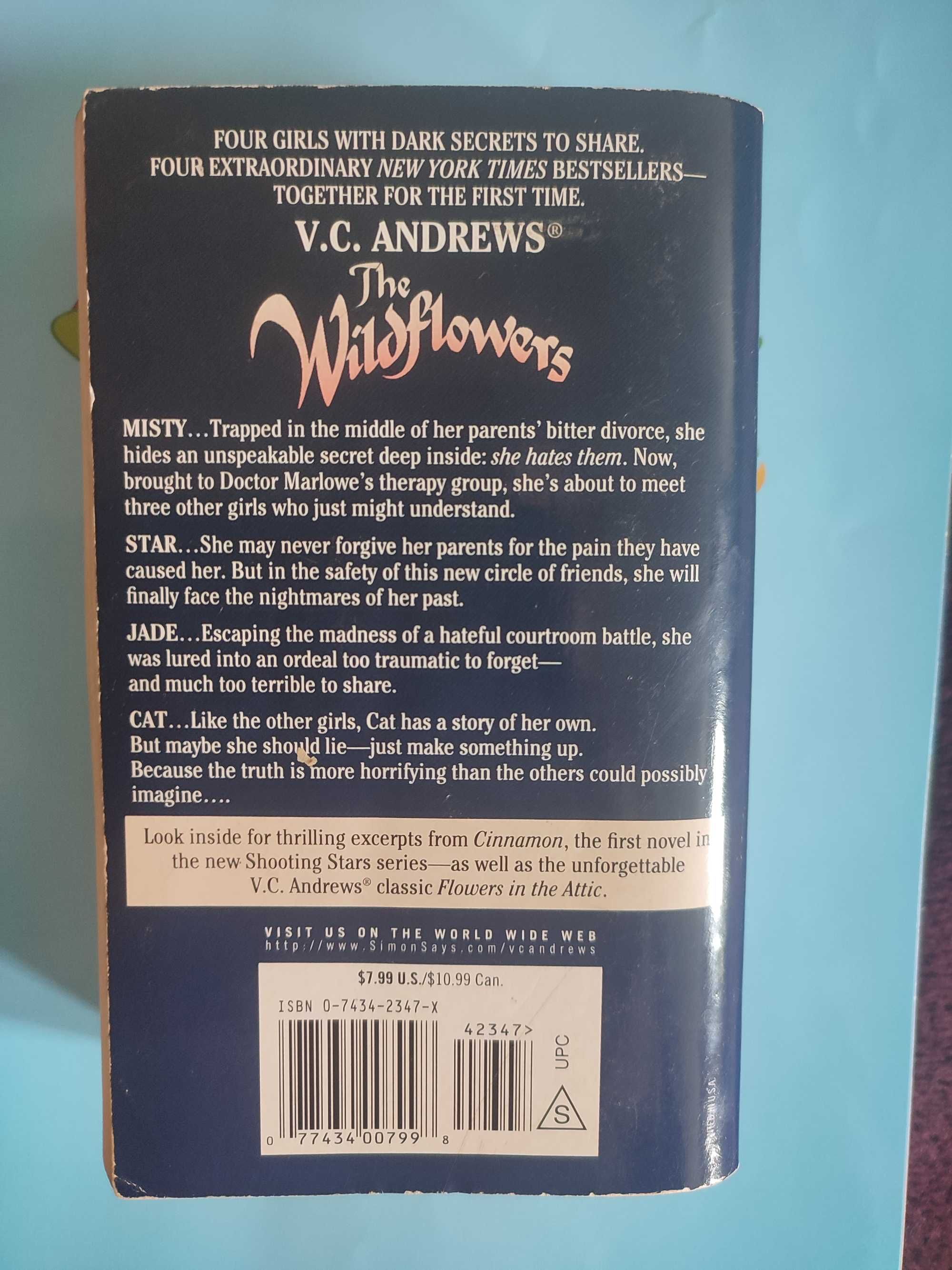 Книга V. C. Andrews. The Wildflowers.