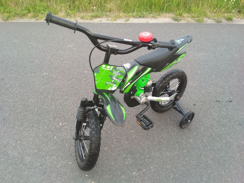 Rowerek dziecięcy Kawasaki 12 cali, sprawny