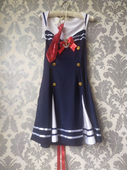 Женский карнавальный костюм морячки