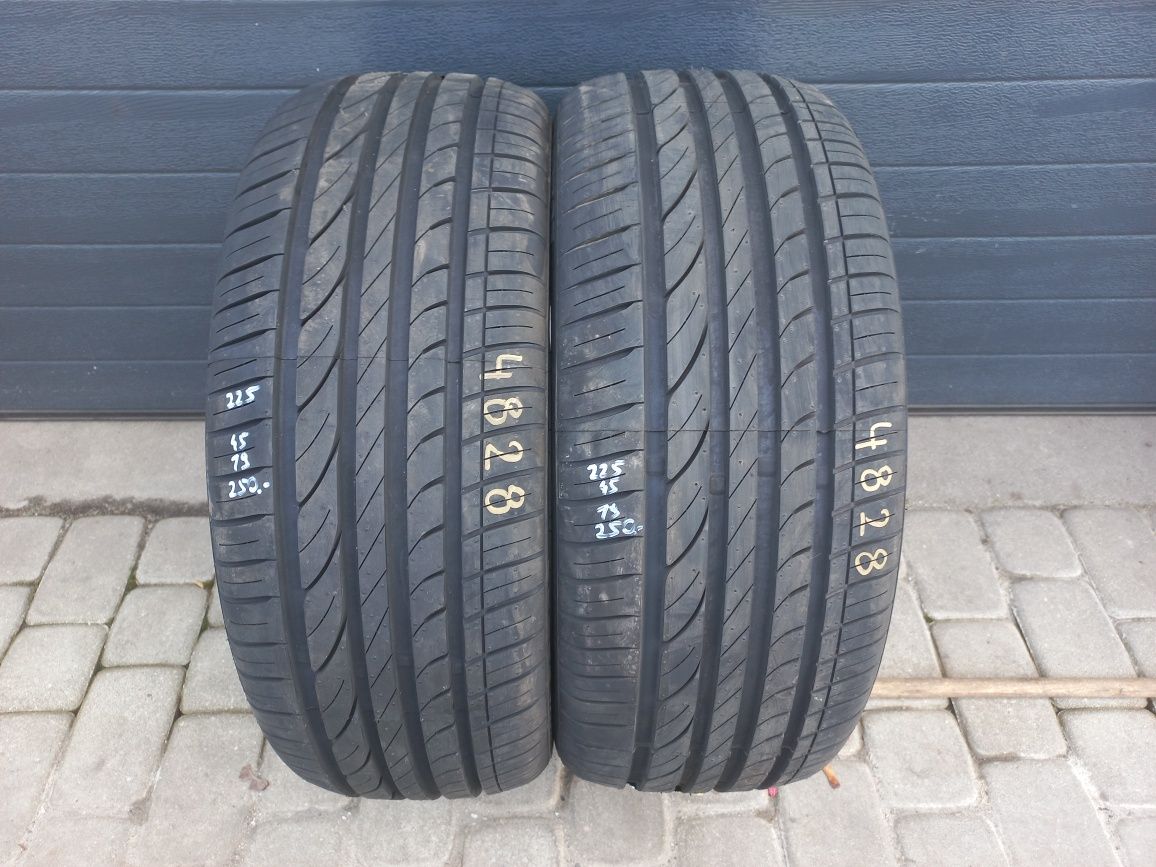 Opony letnie Leao 225/45/19 96W - JAK NOWE!