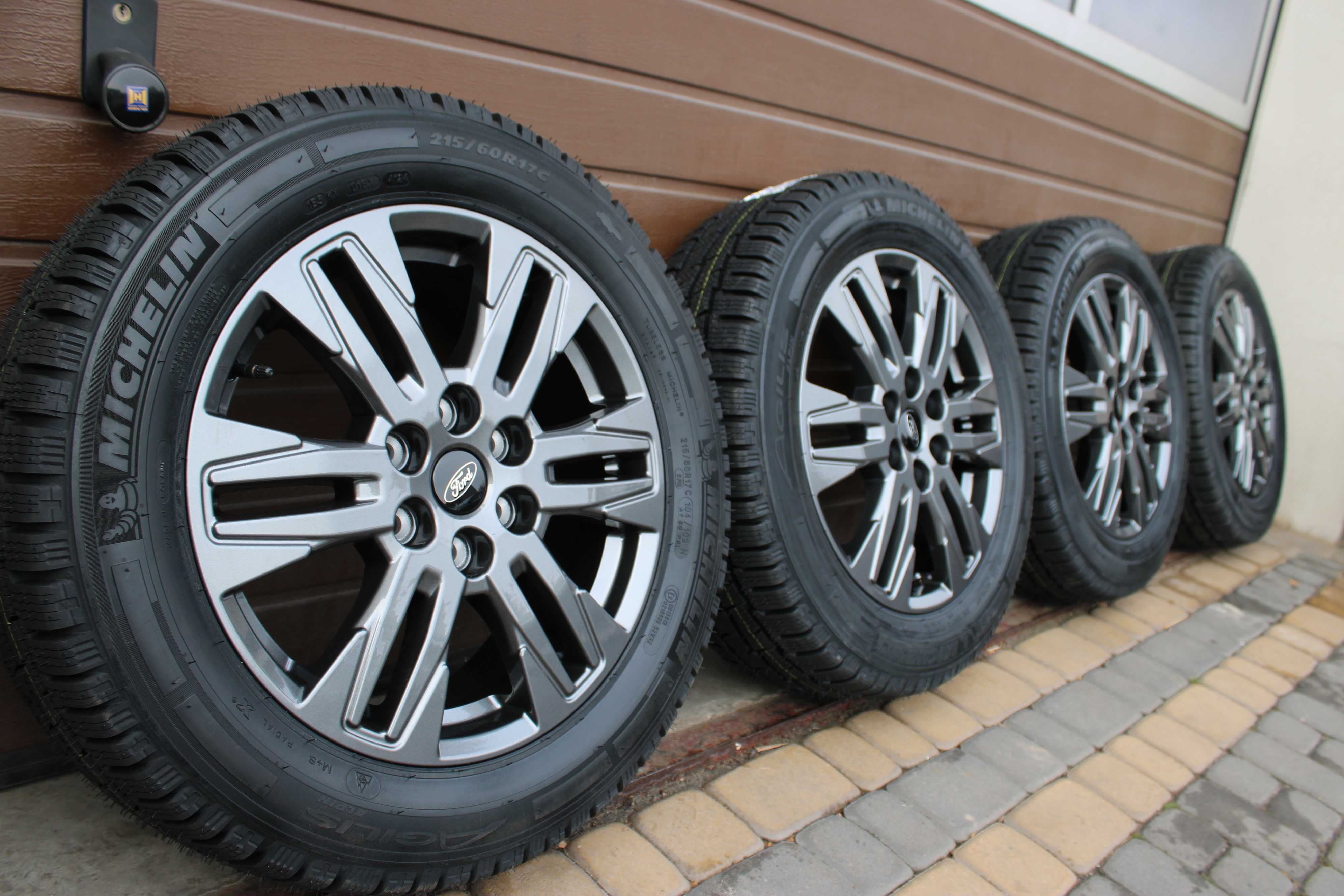 NOWE KOŁA ZIMOWE FORD Turneo Custom 6x120 17'' 6,5J ET50 MICHELIN 24r.