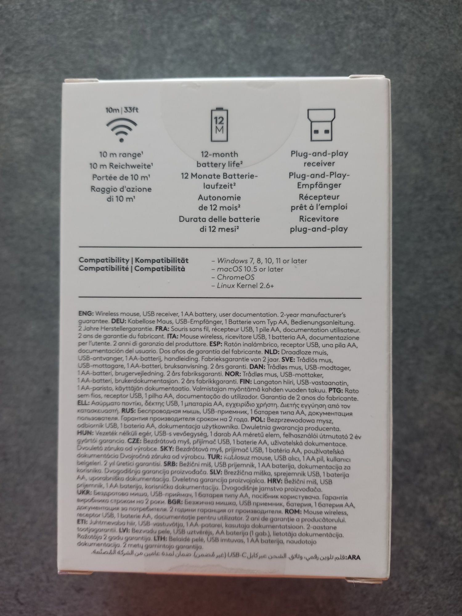 Myszka Bezprzewodowa logitech b170
