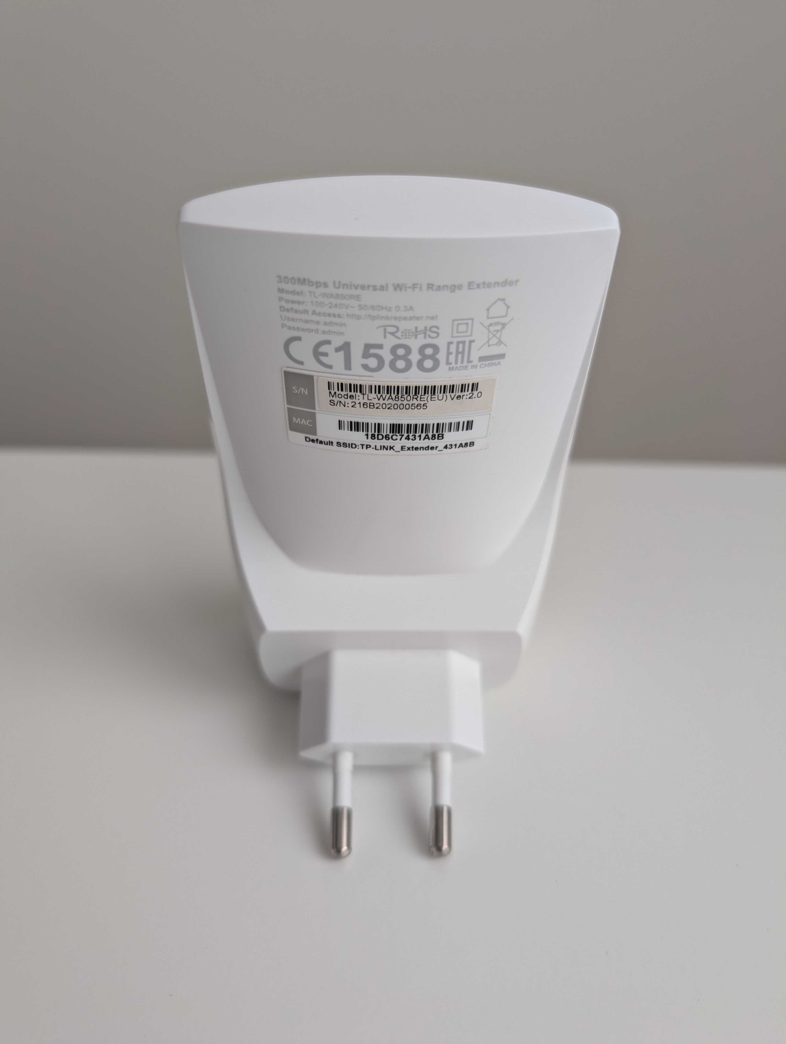 TP-Link TL-WA850RE - Repetidor extensor de rede