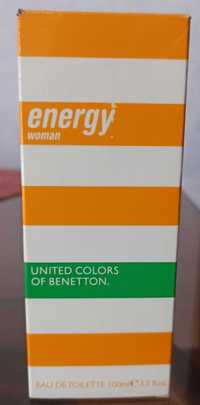 Парфуми energy woman United colors of Benetton