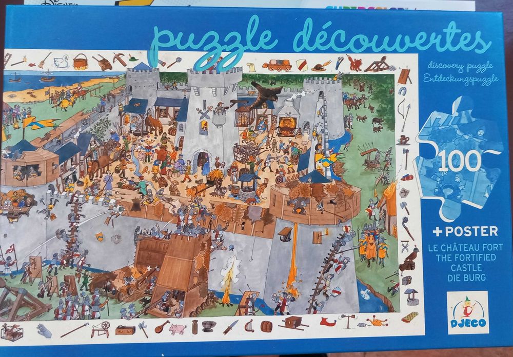 Puzzle Djeco 100 peças