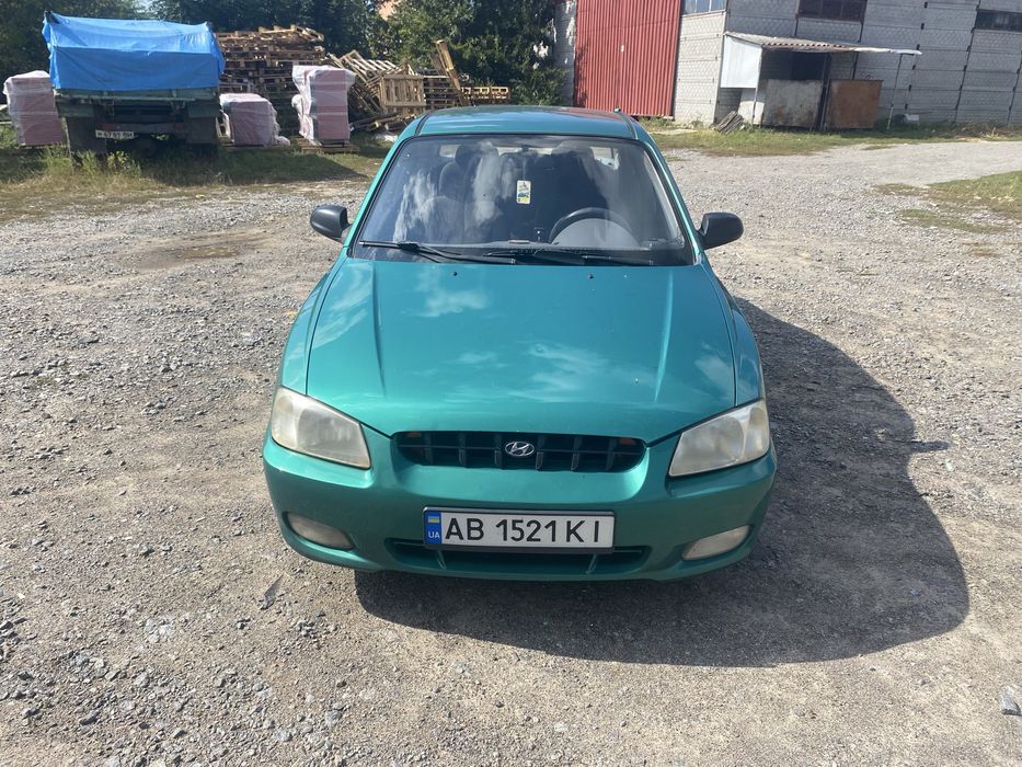 Продам дуже хороший Хюндай акцент , з кондиціонером на своі 2000 рік