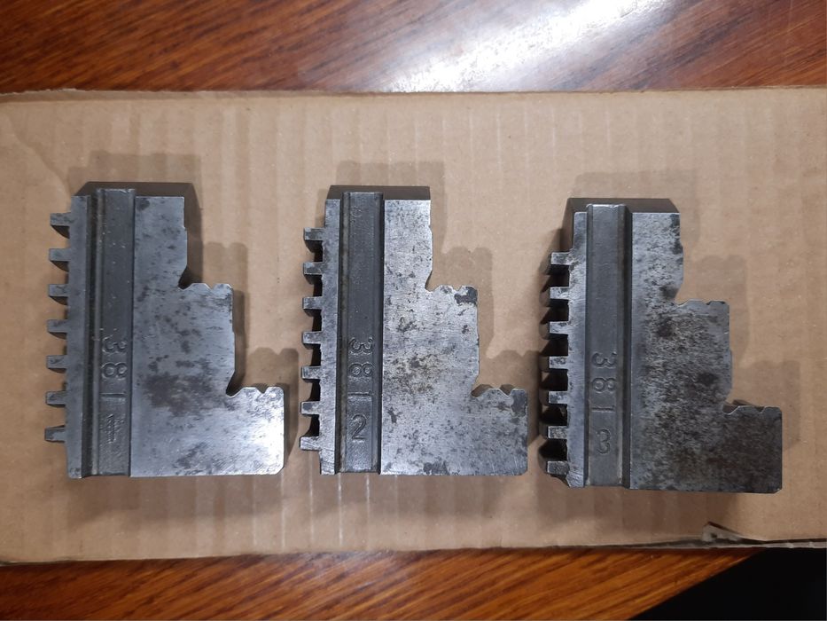 Нові кулачки В=22 токарного патрона 200 мм у колекцію