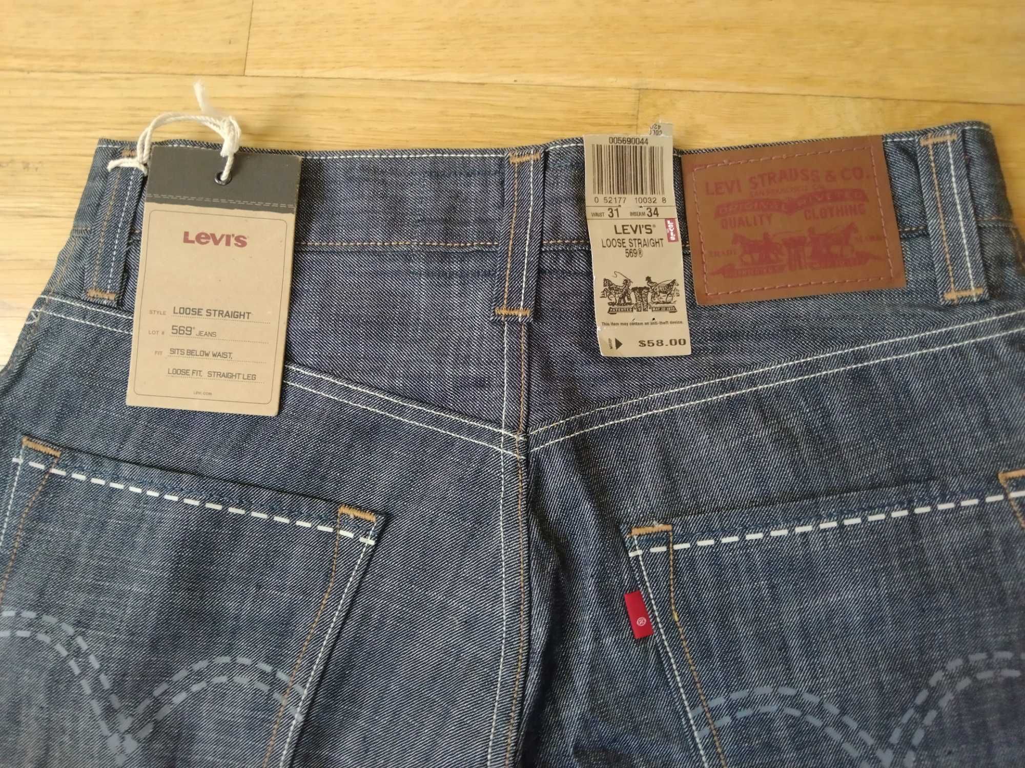 Spodnie Levi's 569 31/34