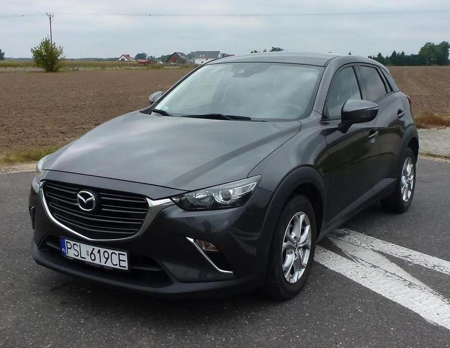 Mazda CX-3 salonPL Automat 67tyś 2018r polift 1rej 2019 Nawi Klima 2 komplety kół