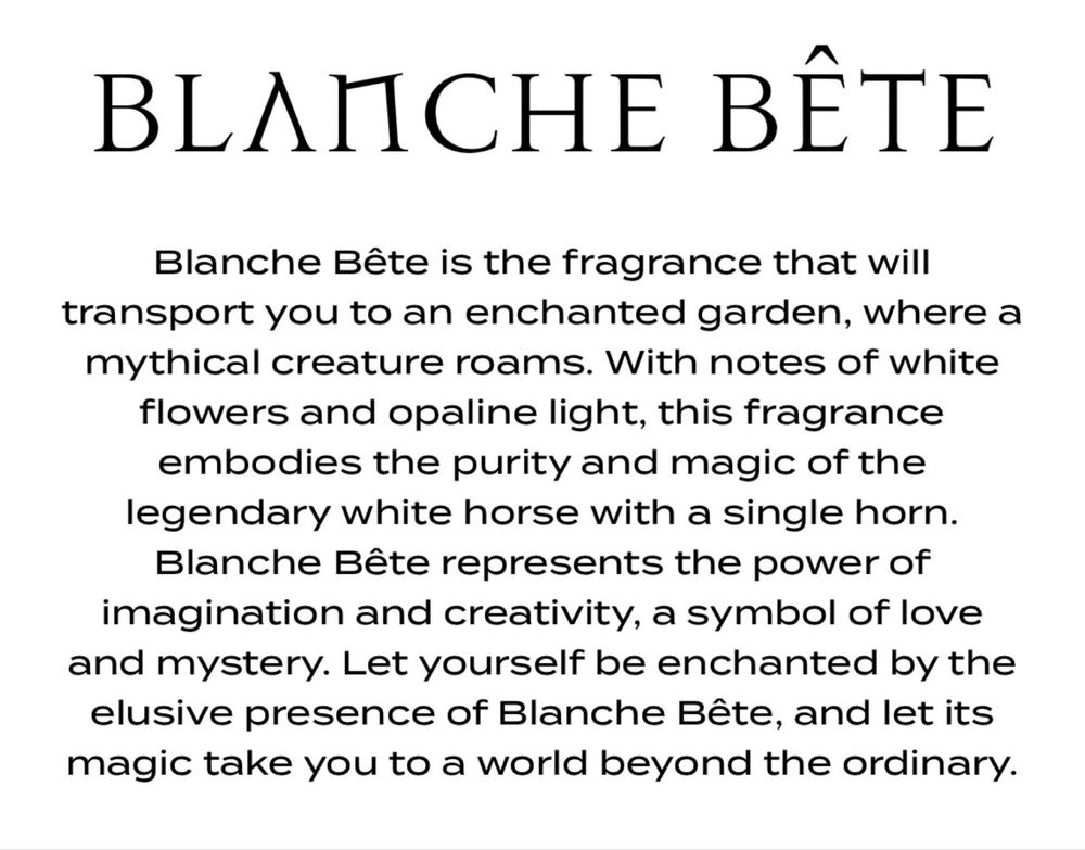 Perfume Blanche Bete
