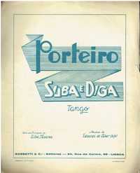 8016 - Partitura Porteiro Suba e Diga (1933) Tango