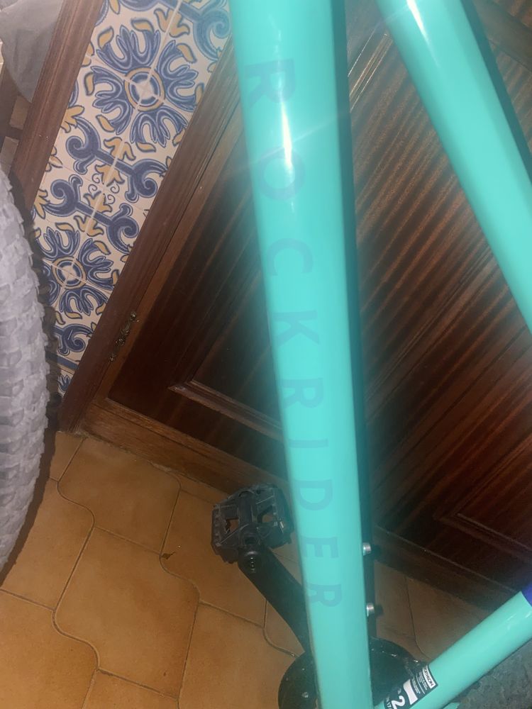 Bicicleta recem comprada nova ….