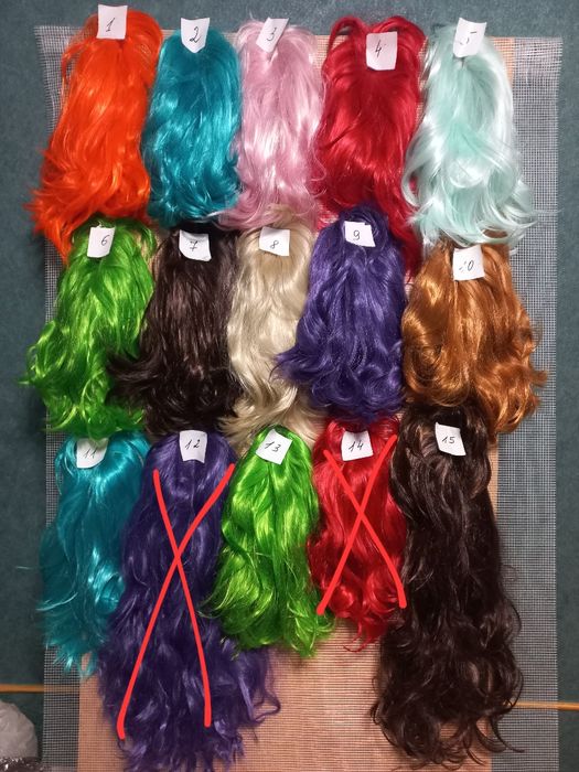 Шиньони, тресси, перуки