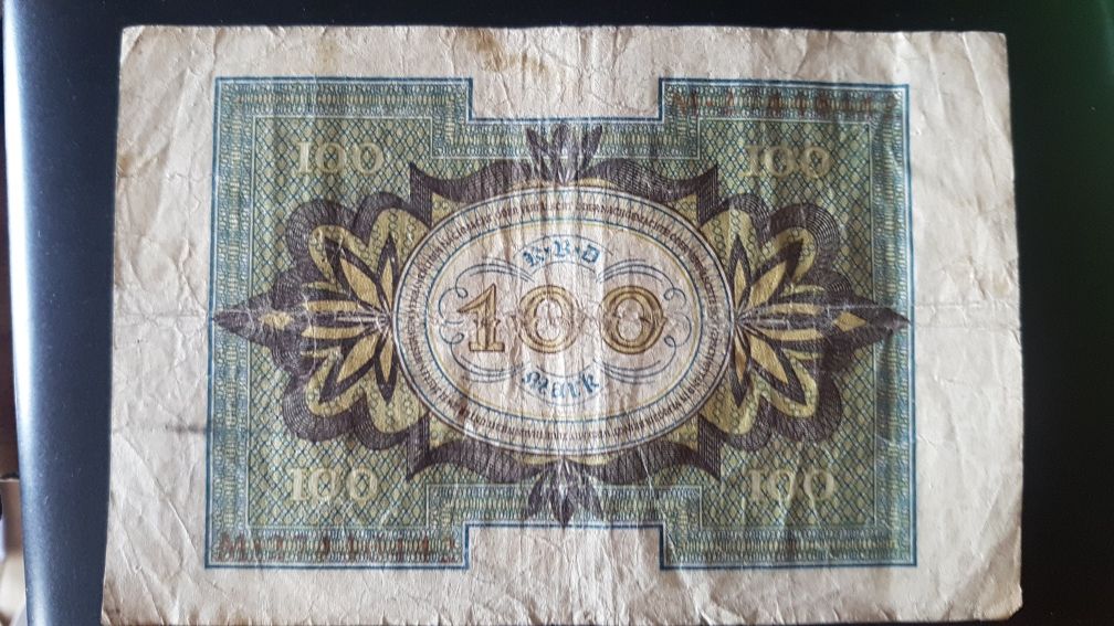 100 marek niemieckich-Hundert mark ,1920