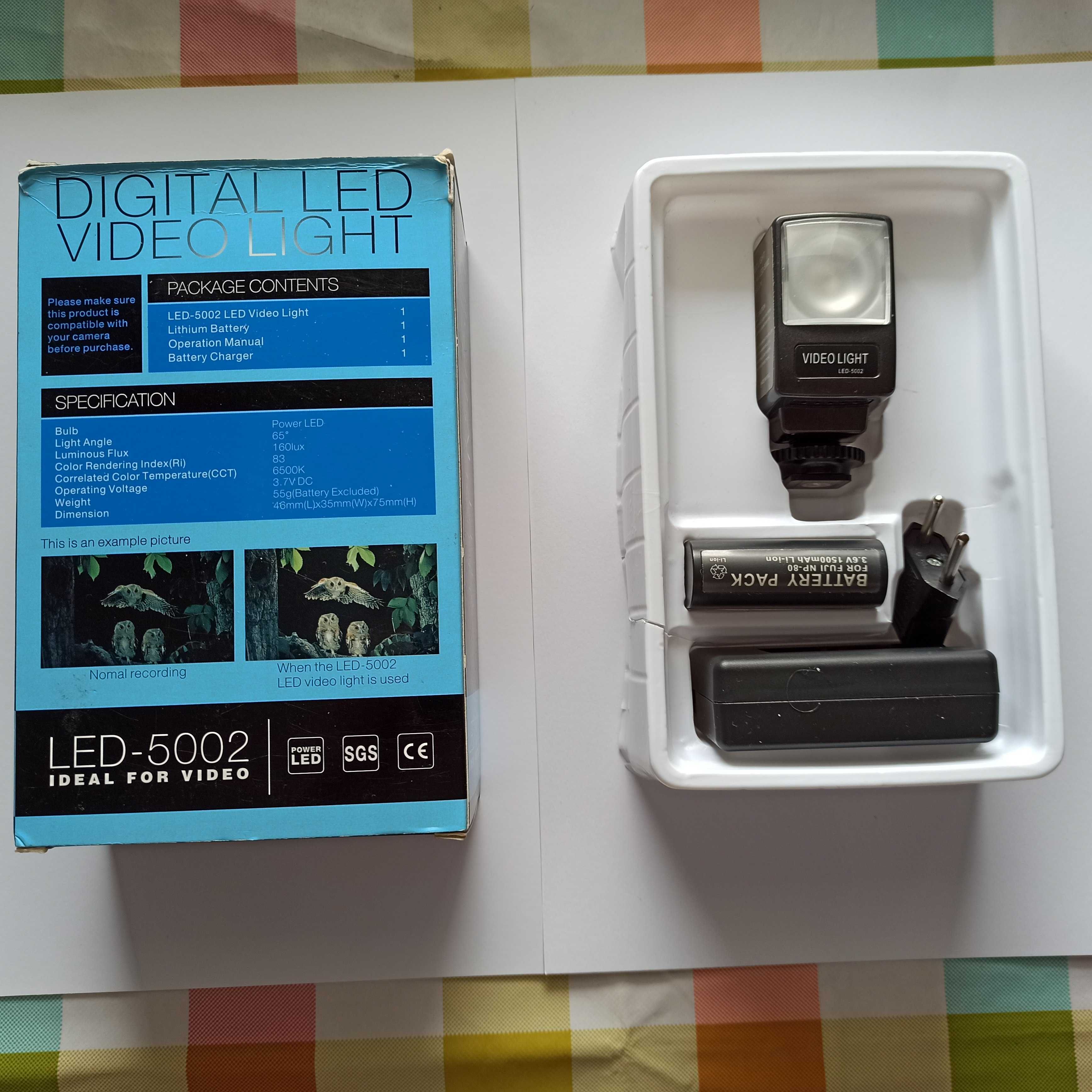 Lampa Foto Video LED-5002
