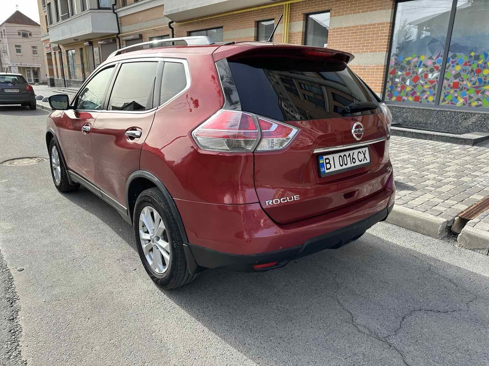 Продам Nissan Rogue 2015г SL газ/бенз