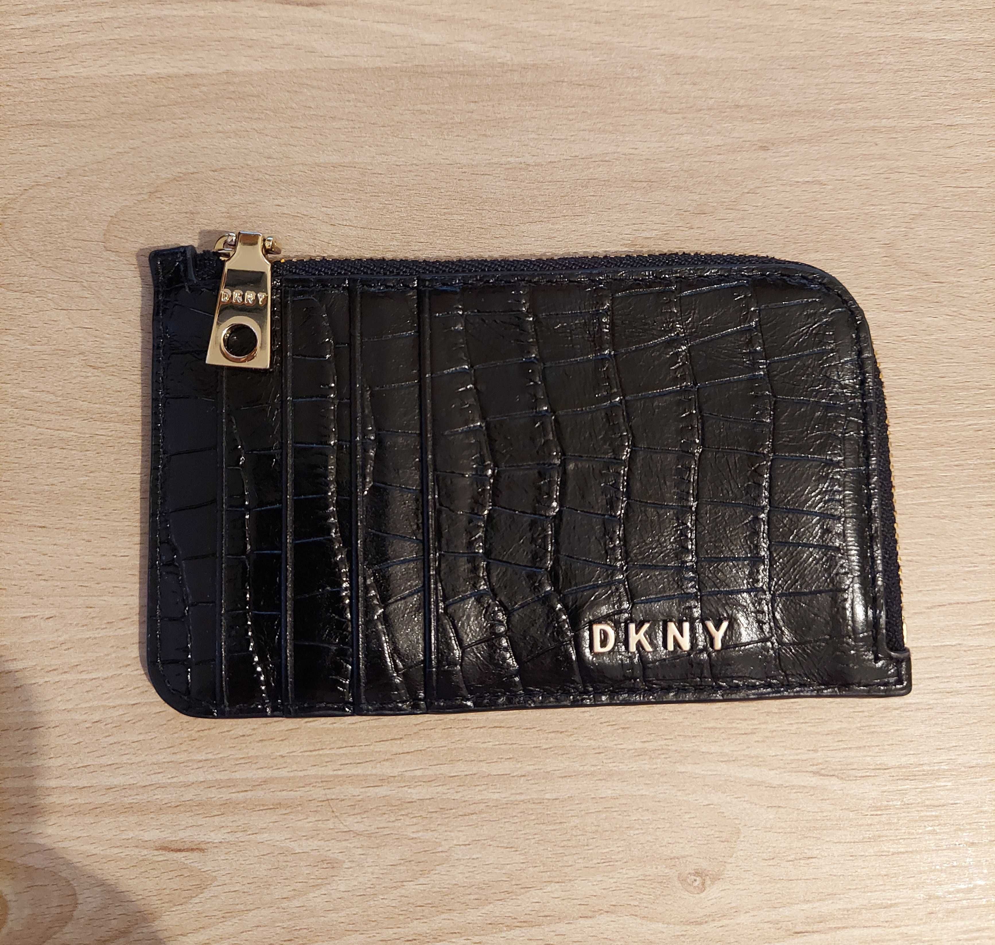 DKNY card holder - mały portfel na karty