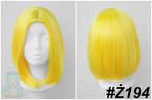 Żółta krótka peruka bob cosplay wig Yellow Diamond Houseki no Kuni