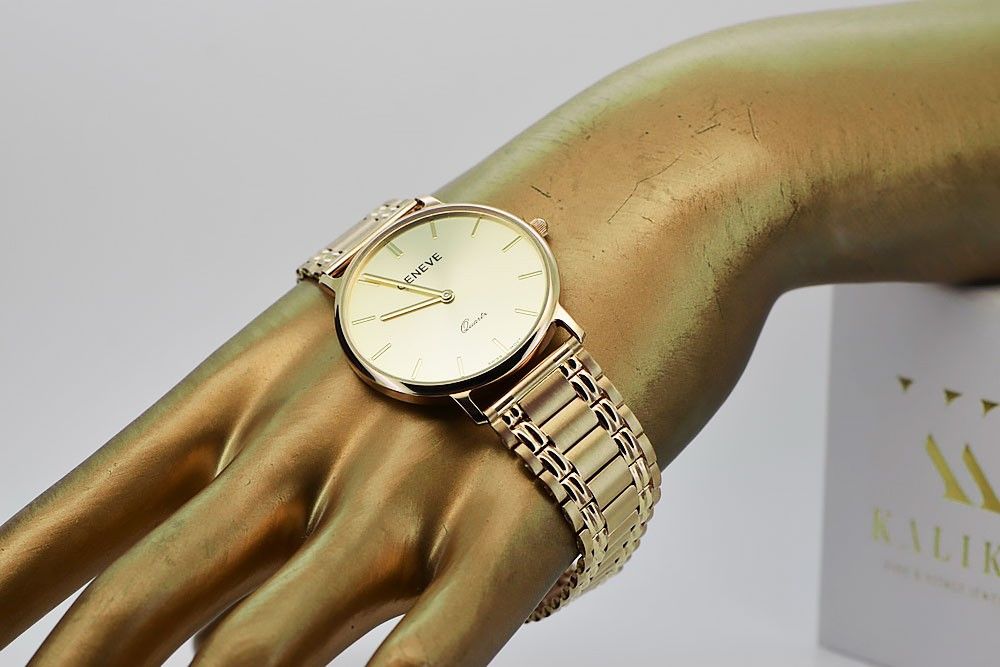 Złoty zegarek męski 14k 585 Geneve mw004ydy&mbw009y Wrocław biżuteria