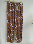 Calças floridas elegantes e alegres - Tamanho XL/XXL - Novas!