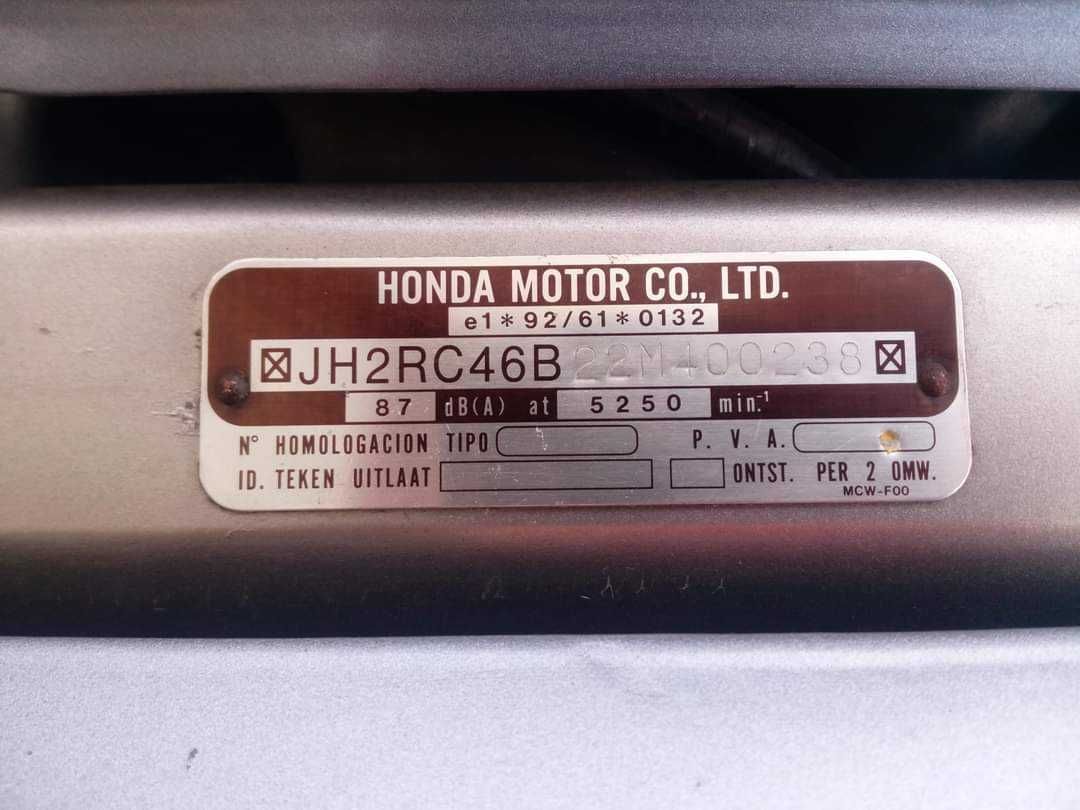 Honda VFR 800 vtec 2002r., przebieg 86654 km