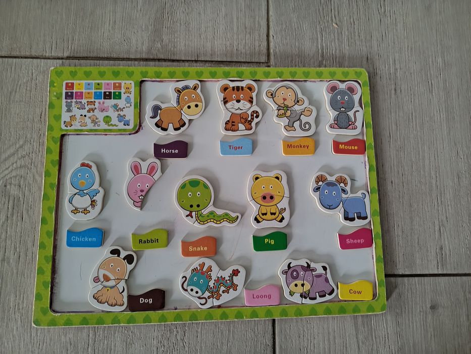 Tablica magnetycznao kredowa dla dzieci