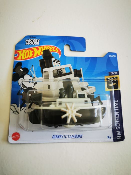 Disney Steamboat Mickey Mouse Hot Wheels 2022